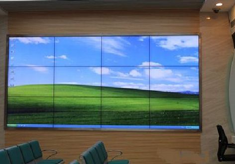 宜黄液晶拼接屏的另类用法。